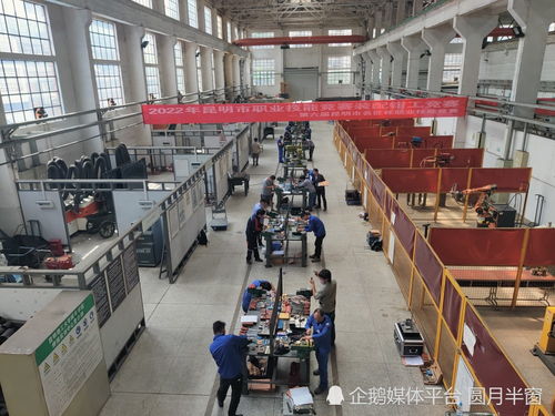 2022昆明市職業技能競賽機械類賽項盛大開賽