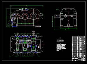 二級斜齒輪減速器課程設計CAD裝配圖下載指南